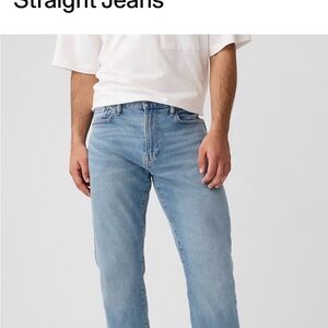 GAP Men's Blue Straight Jeans